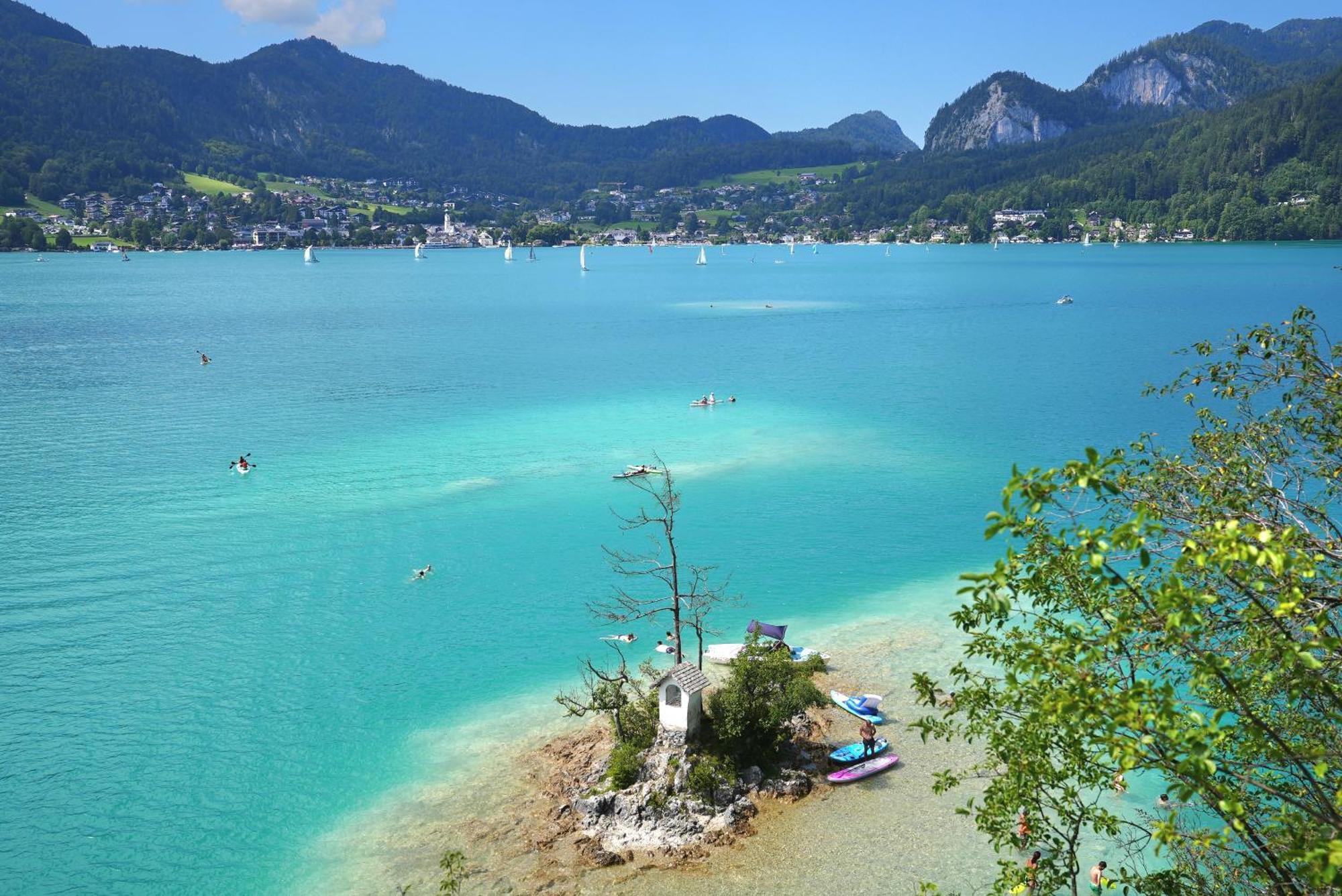 Bergblick 411 Am Wolfgangsee Штробль Экстерьер фото